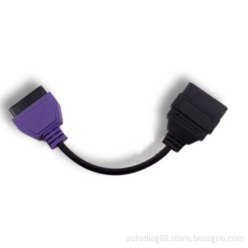for FIAT ECU Scan Adaptors OBD Diagnostic Cable Four Colors